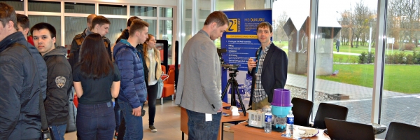 Student faire at Kaunas university of technology